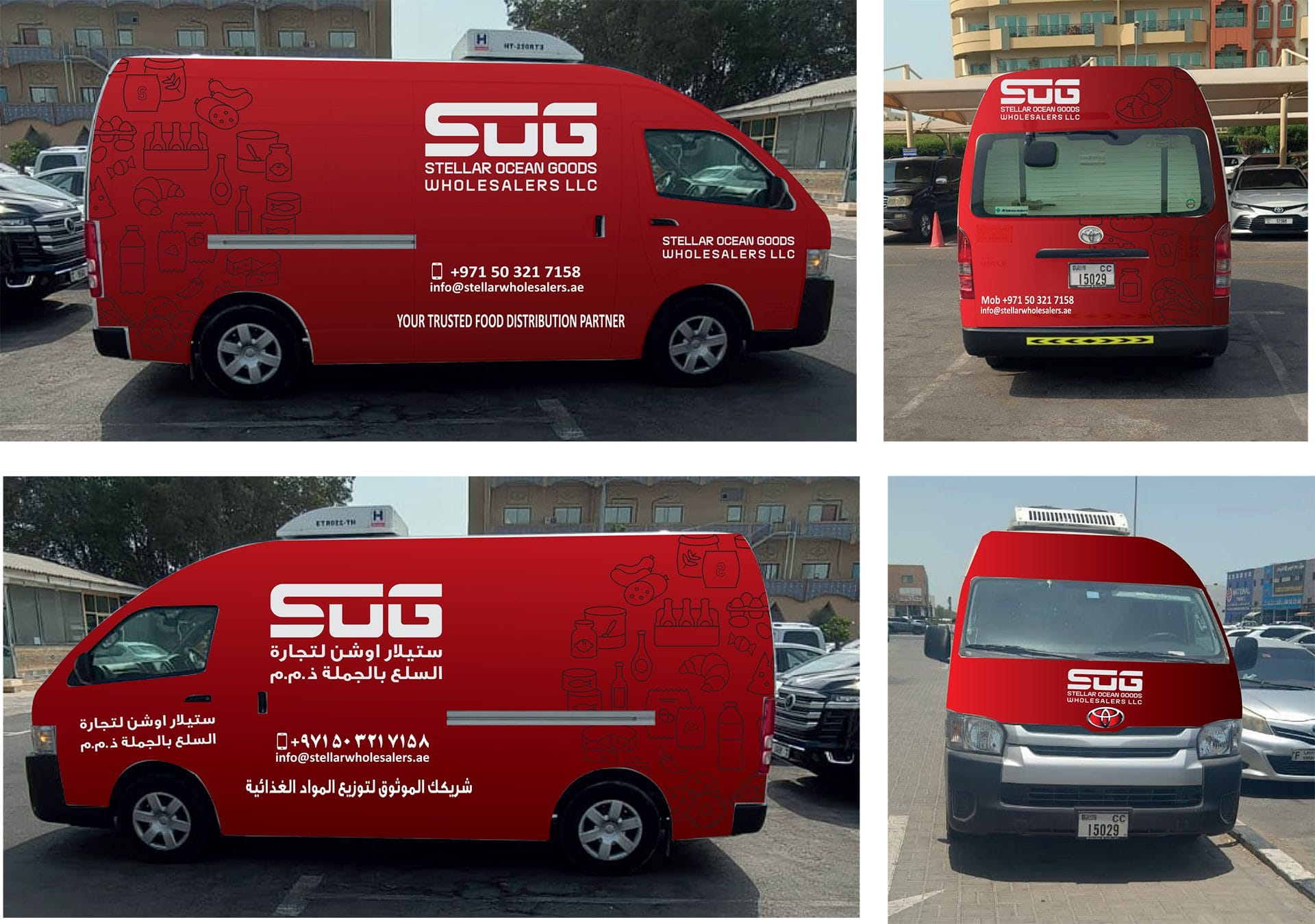 vehicle branding services in Dubai
